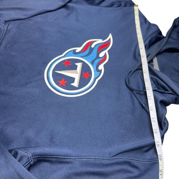 Tennessee Titans Hoodie Mens XL NFL Football Pullover Sweatshirt Nike Polyester - Picture 5 of 16